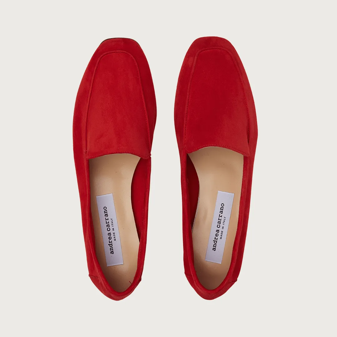 MARE RED SUEDE