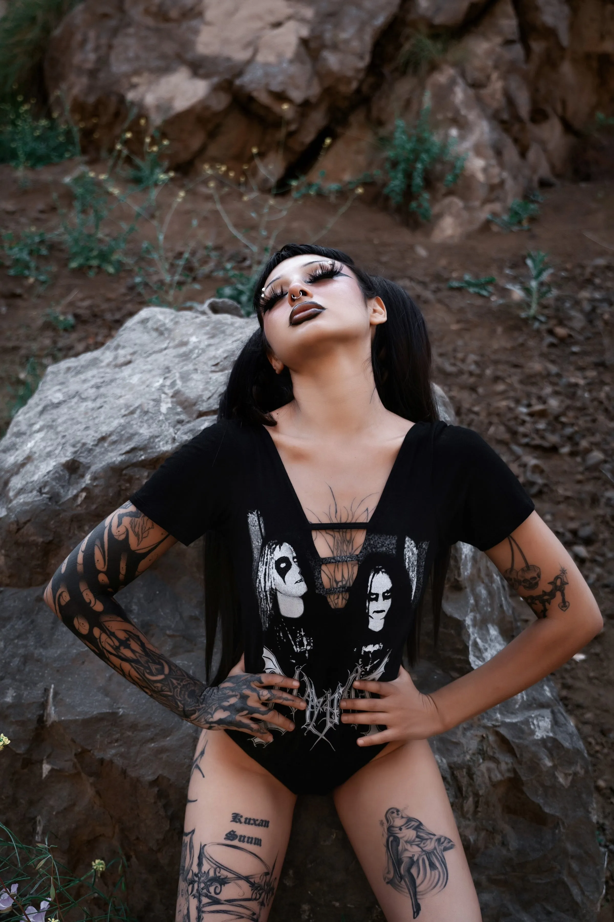 Mayhem Lace Up Bodysuit