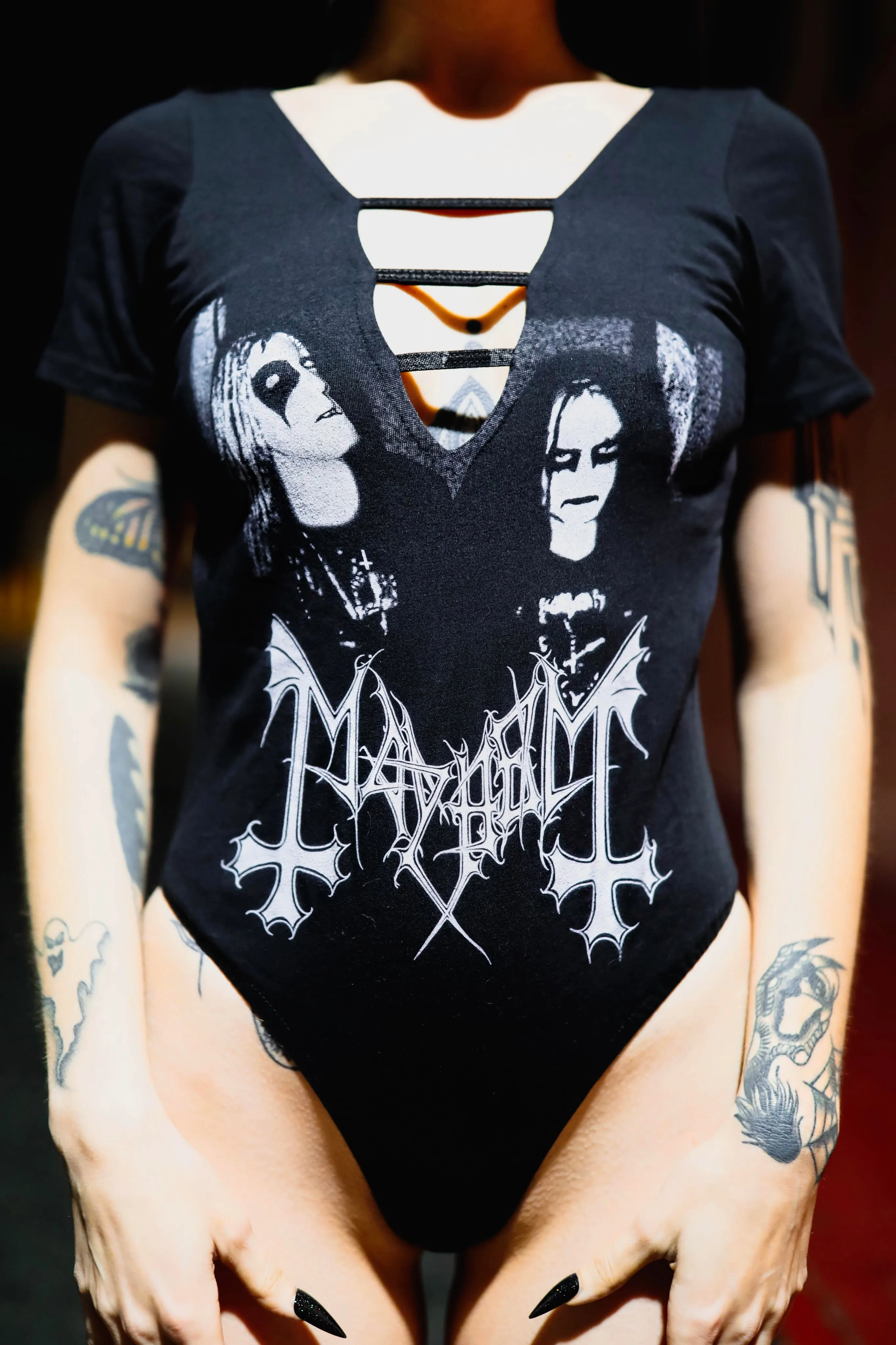 Mayhem Lace Up Bodysuit