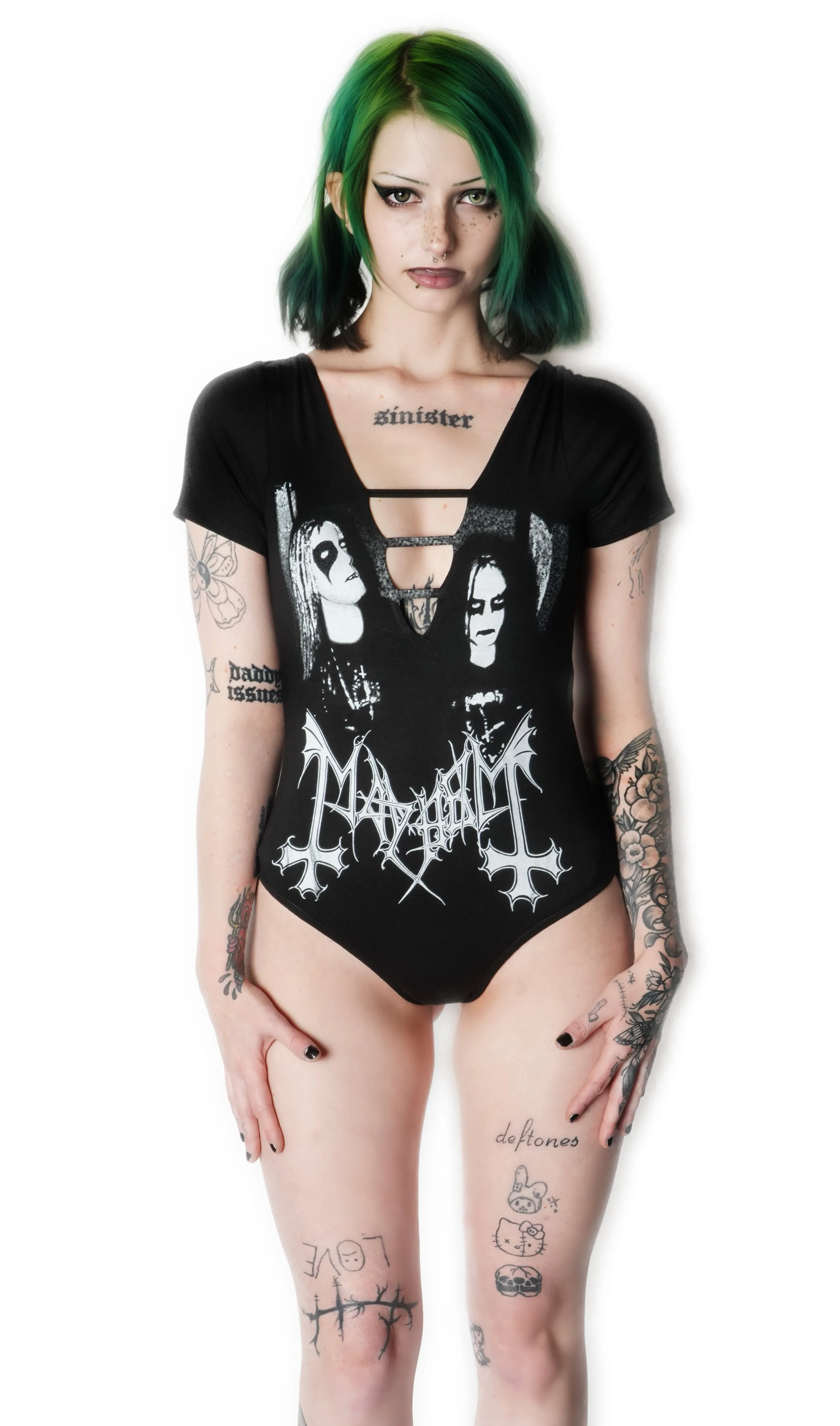 Mayhem Lace Up Bodysuit