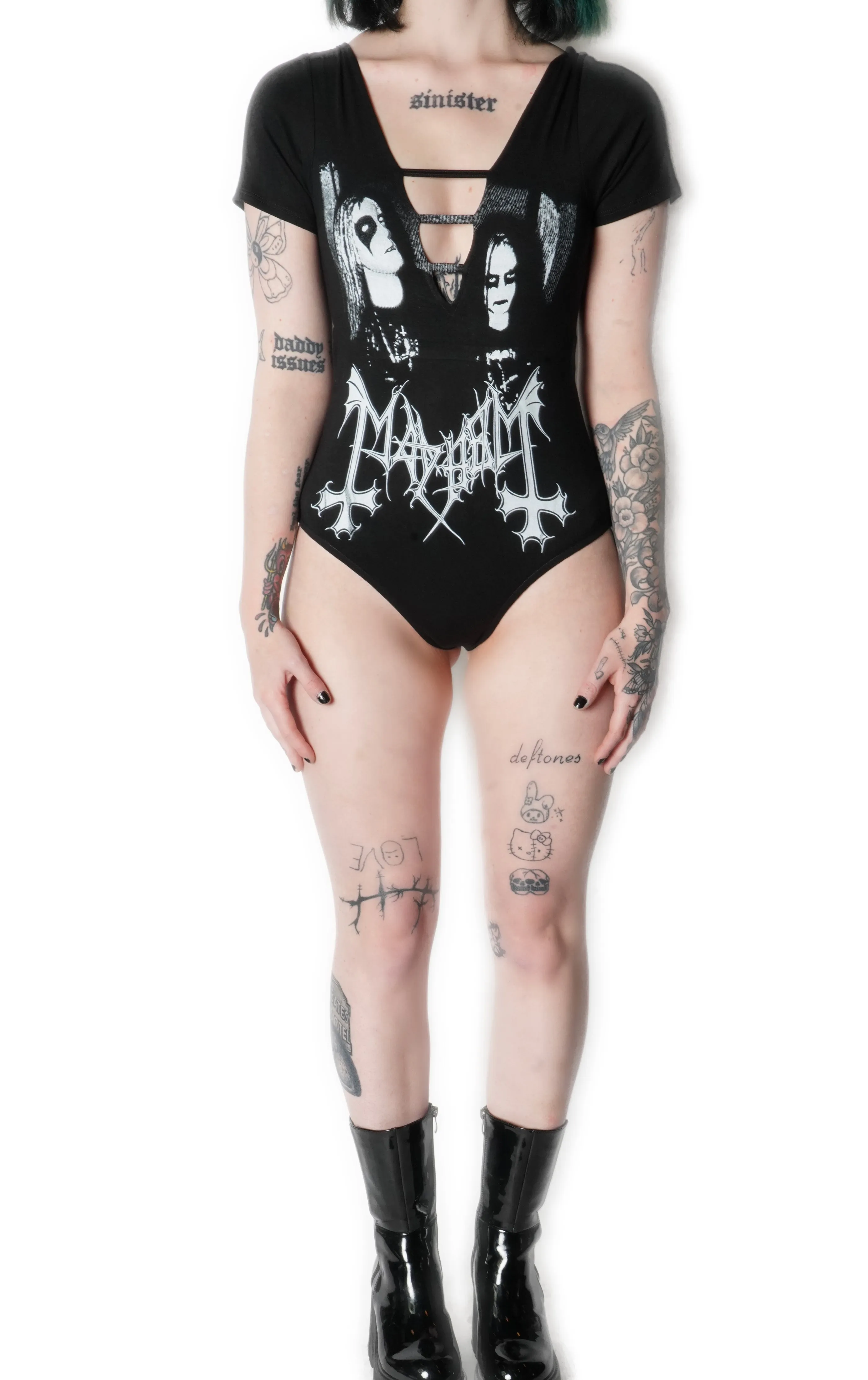 Mayhem Lace Up Bodysuit