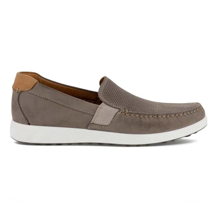 Mens Ecco S Lite Moc Summer in Warm Grey/Cognac