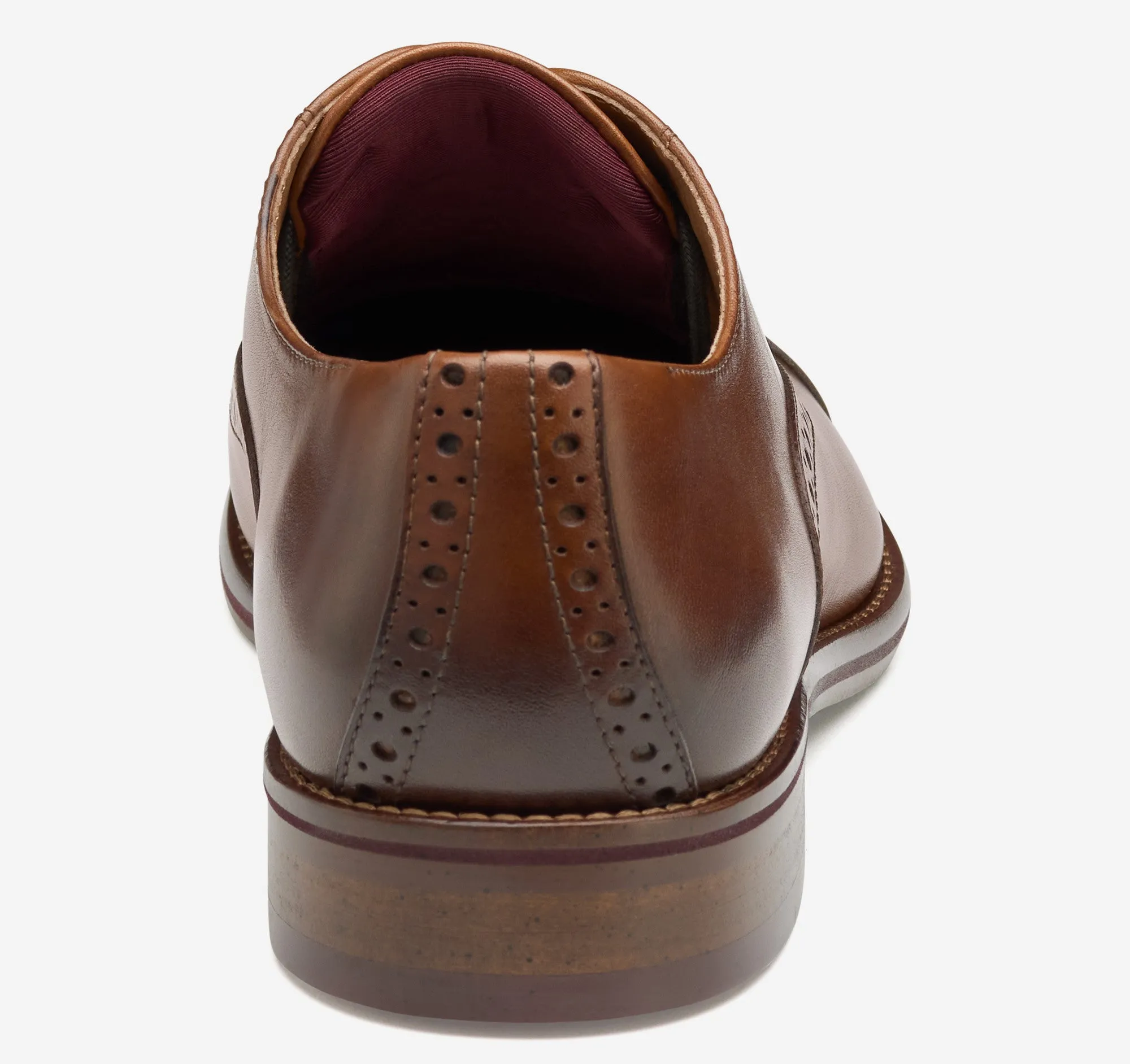 Men's Johnston & Murphy | Conard 2.0 Cap Toe | Tan Full Grain