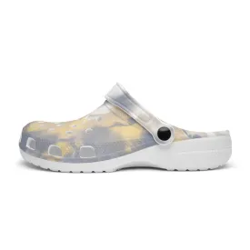 Men's Lightweight Clogs Blue Abstract