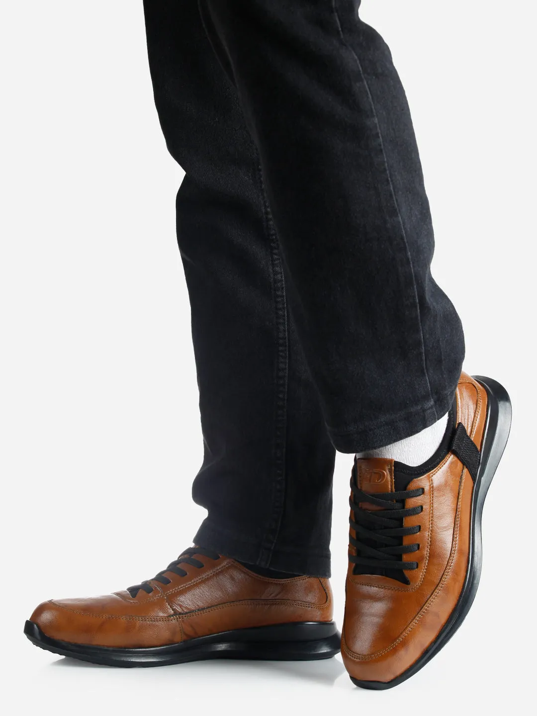 Men's Tan Smart Casual Lace Up (ID3058)