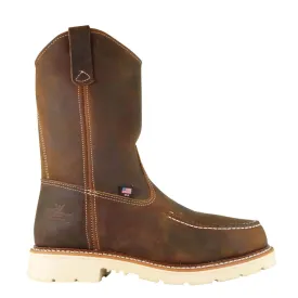 Men's Thorogood AMERICAN HERITAGE – 11" TRAIL CRAZYHORSE SAFETY TOE – MOC TOE PULL-ON WELLINGTON