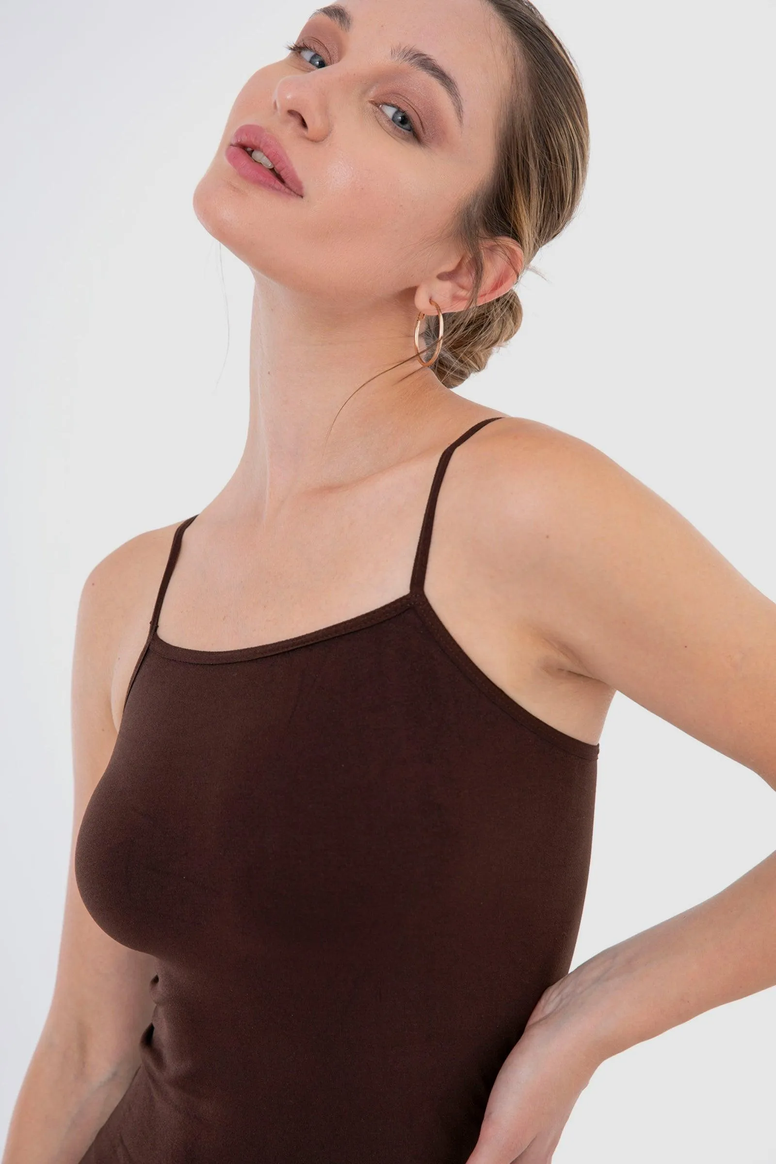 Microfiber Slip On Tank Top