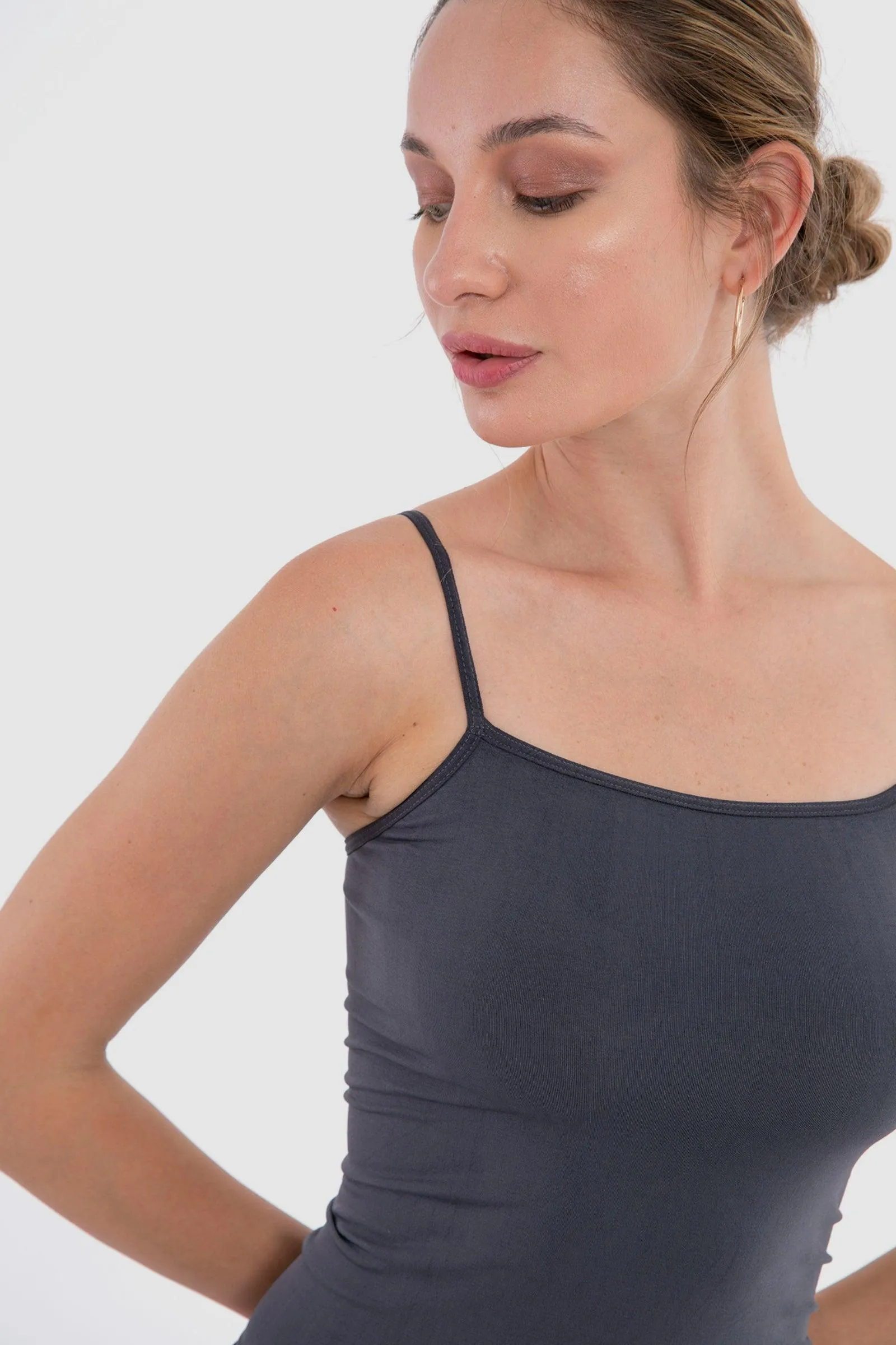 Microfiber Slip On Tank Top