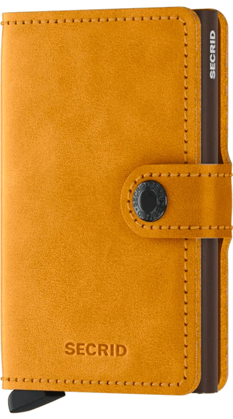 Miniwallet: Vintage Ochre