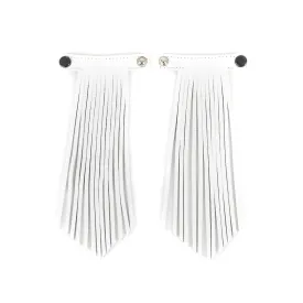 MK2410 - Kickers Tassels Set - White [Leather Accessory]