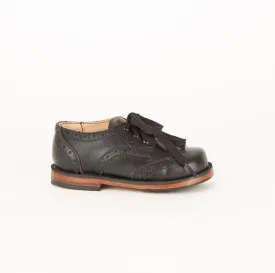 MS4096 - Brogue Oxfords Shoes Black - SAMPLE