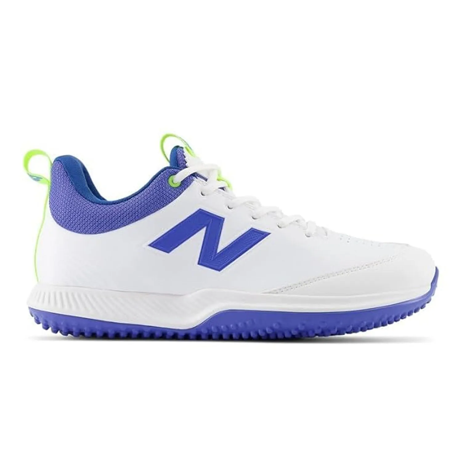 New Balance CK4020R5 Rubber Spike Cricket Shoe, White