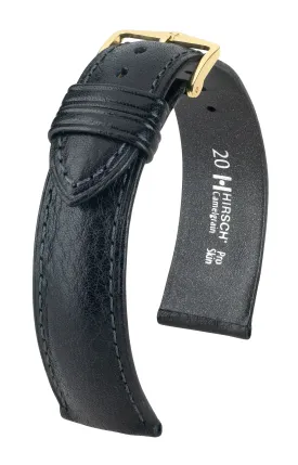 Open End HIRSCH CAMELGRAIN Pro Skin Watch Strap  1020 09 OE