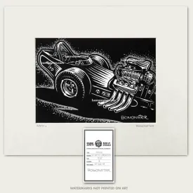 Original Dragster Art "AAFD #3"