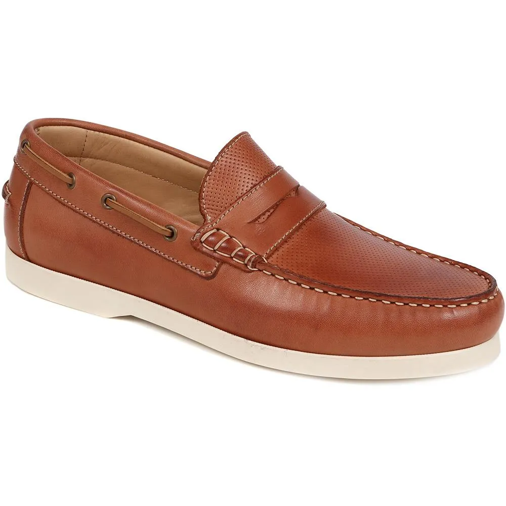 Partick Leather Moccasin  - PARTICK / 325 135