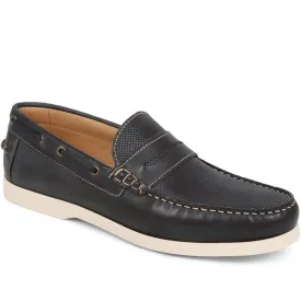 Partick Leather Moccasin  - PARTICK / 325 135