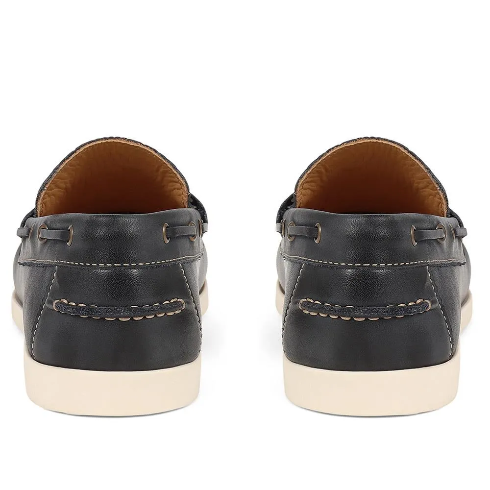 Partick Leather Moccasin  - PARTICK / 325 135