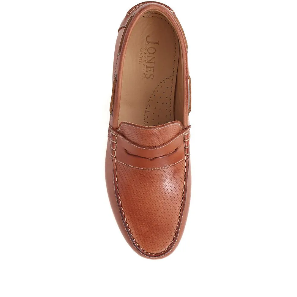 Partick Leather Moccasin  - PARTICK / 325 135