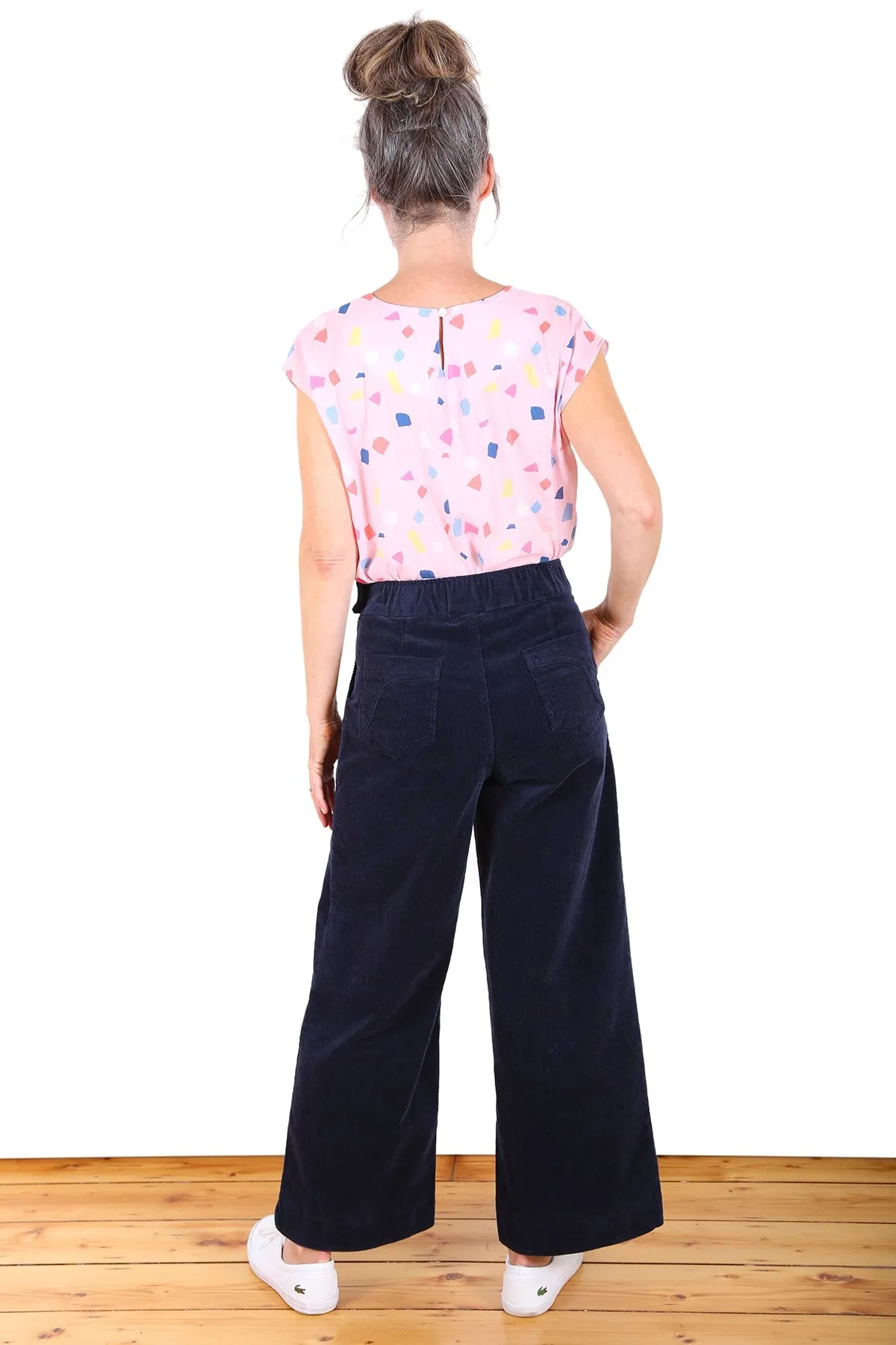 Peggy Cord Pants Navy