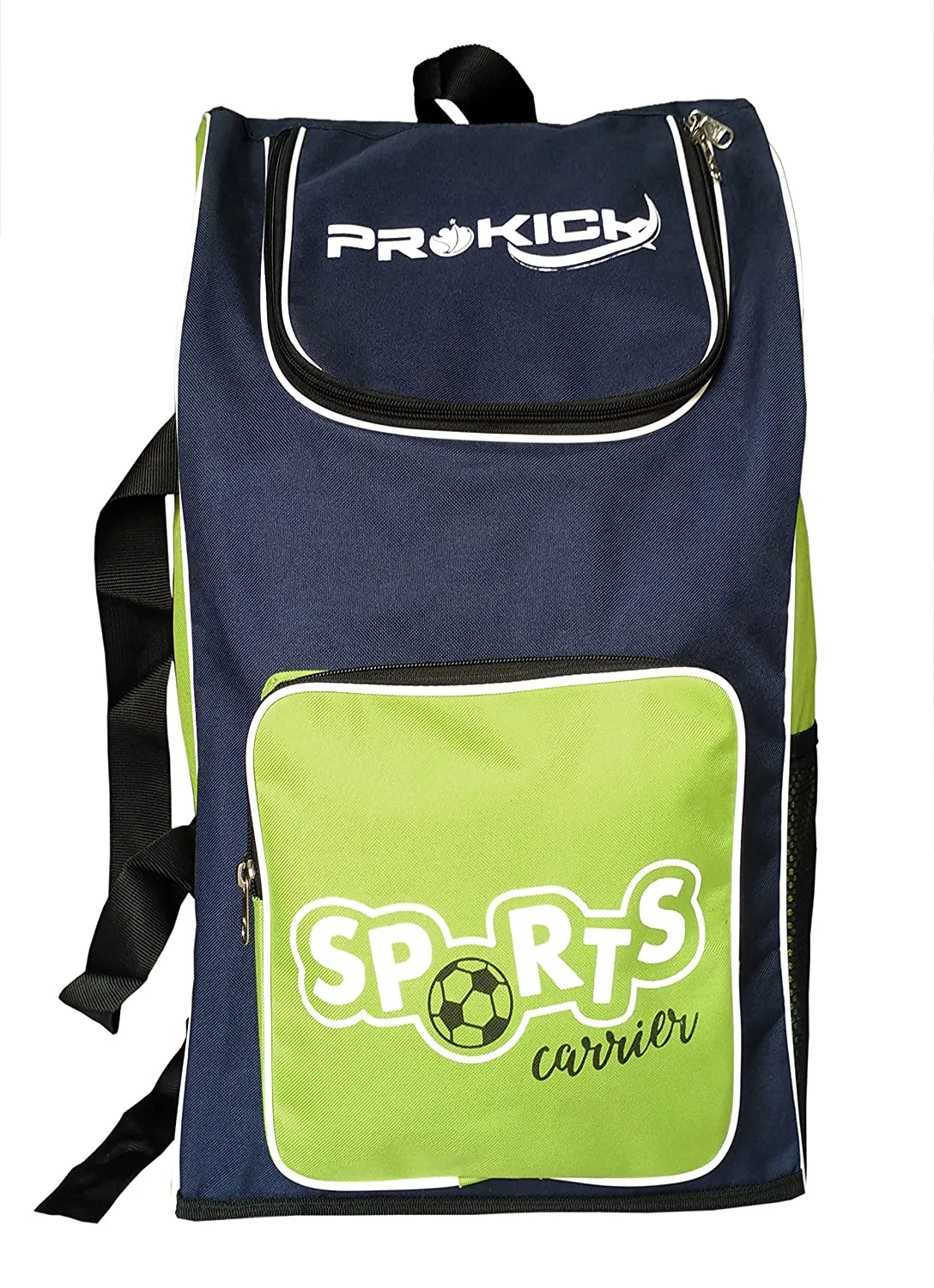 Prokick Sports Carrier Multi Utility Sports Bag - Ideal for kids (Yellow/Blue)