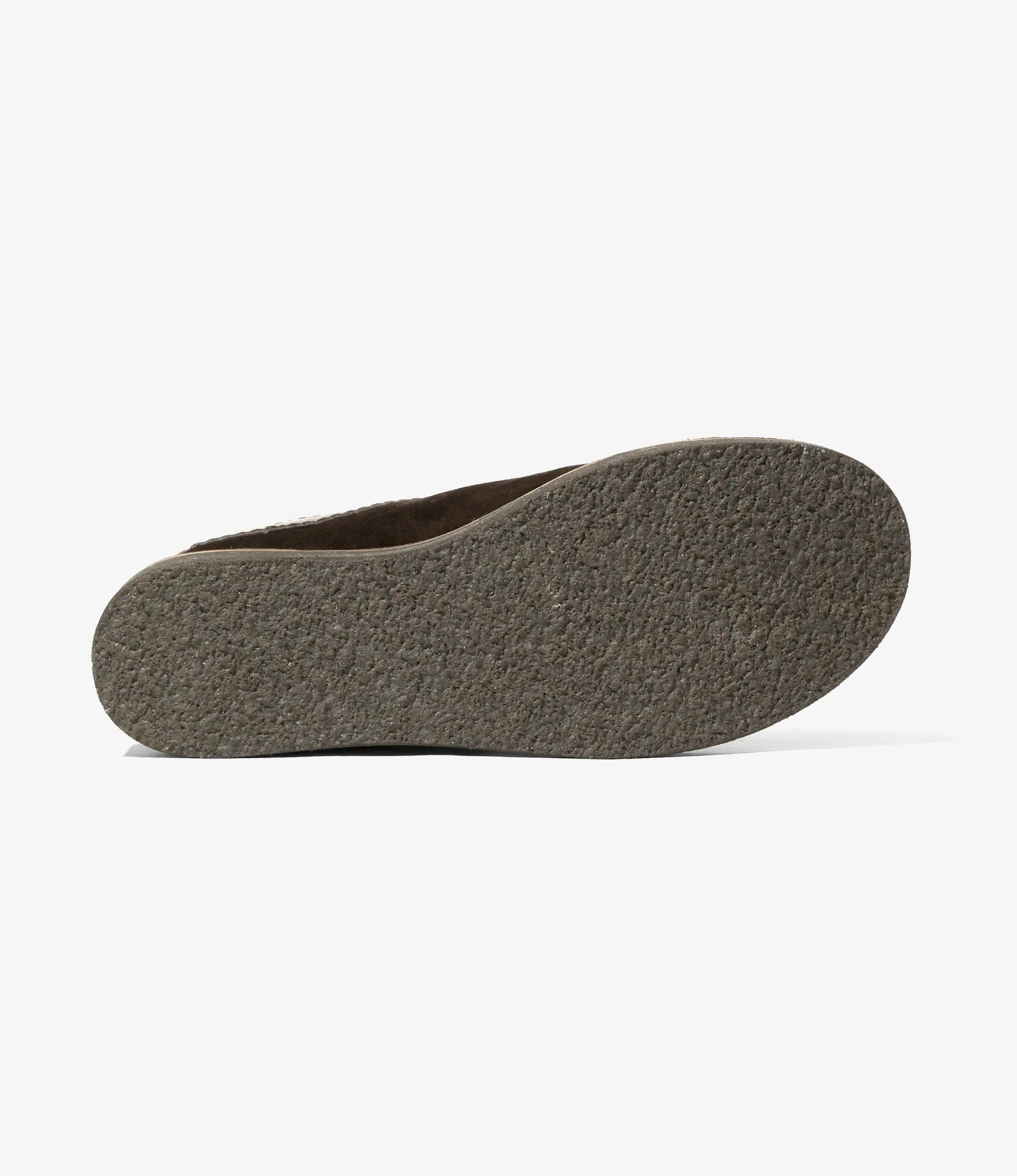 QR Centre Seam Slip-In Moccasin – Oakwood Suede