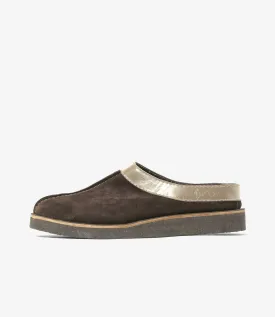 QR Centre Seam Slip-In Moccasin – Oakwood Suede