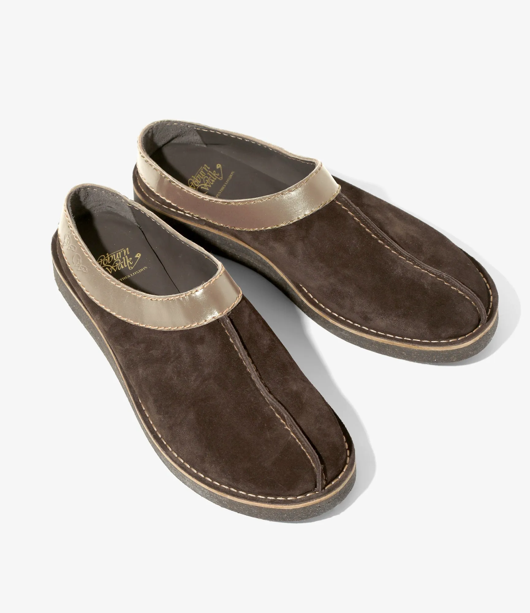 QR Centre Seam Slip-In Moccasin – Oakwood Suede