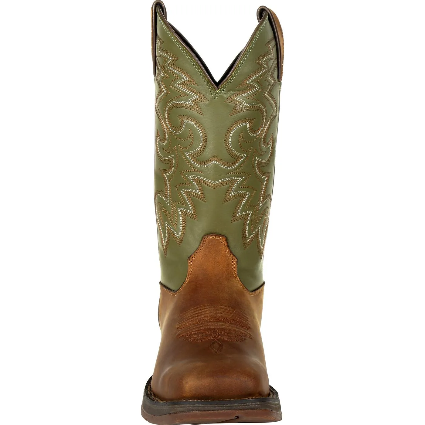 Rebelâ by DurangoÂ Coffee  Cactus PullOn Western Boot