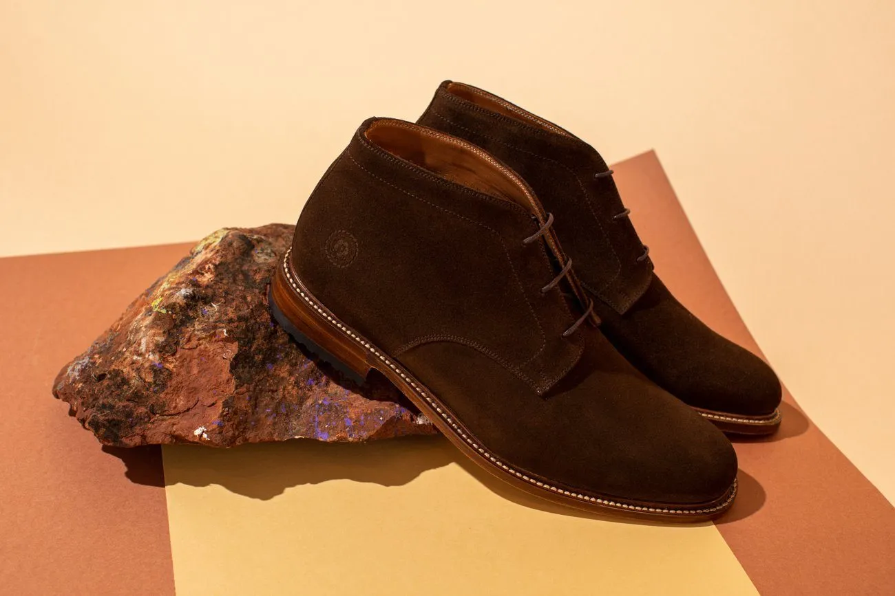 Redseed Chukka Dark Brown Suede