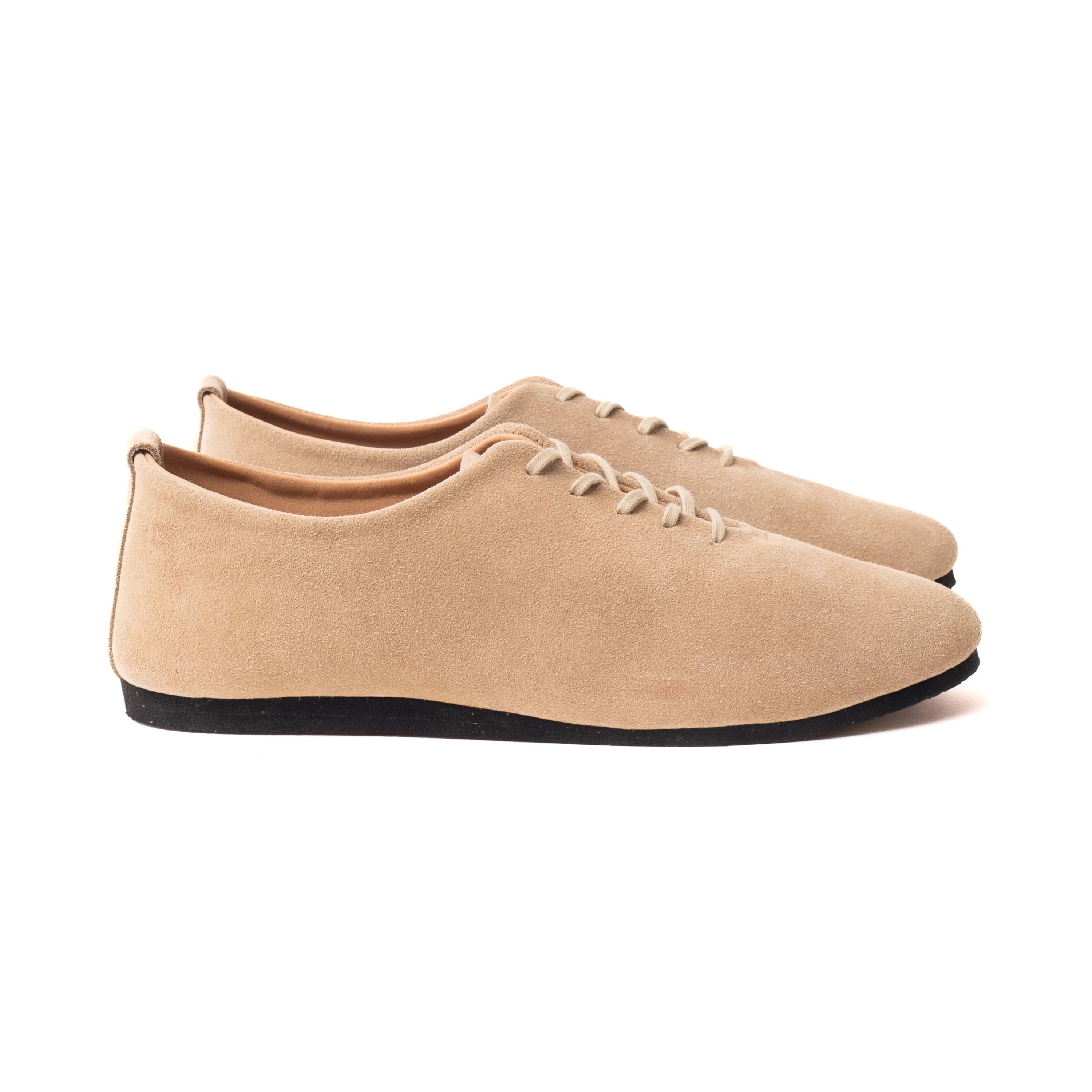 Regent Wholecut Shoe - Sand Janus Calf Suede