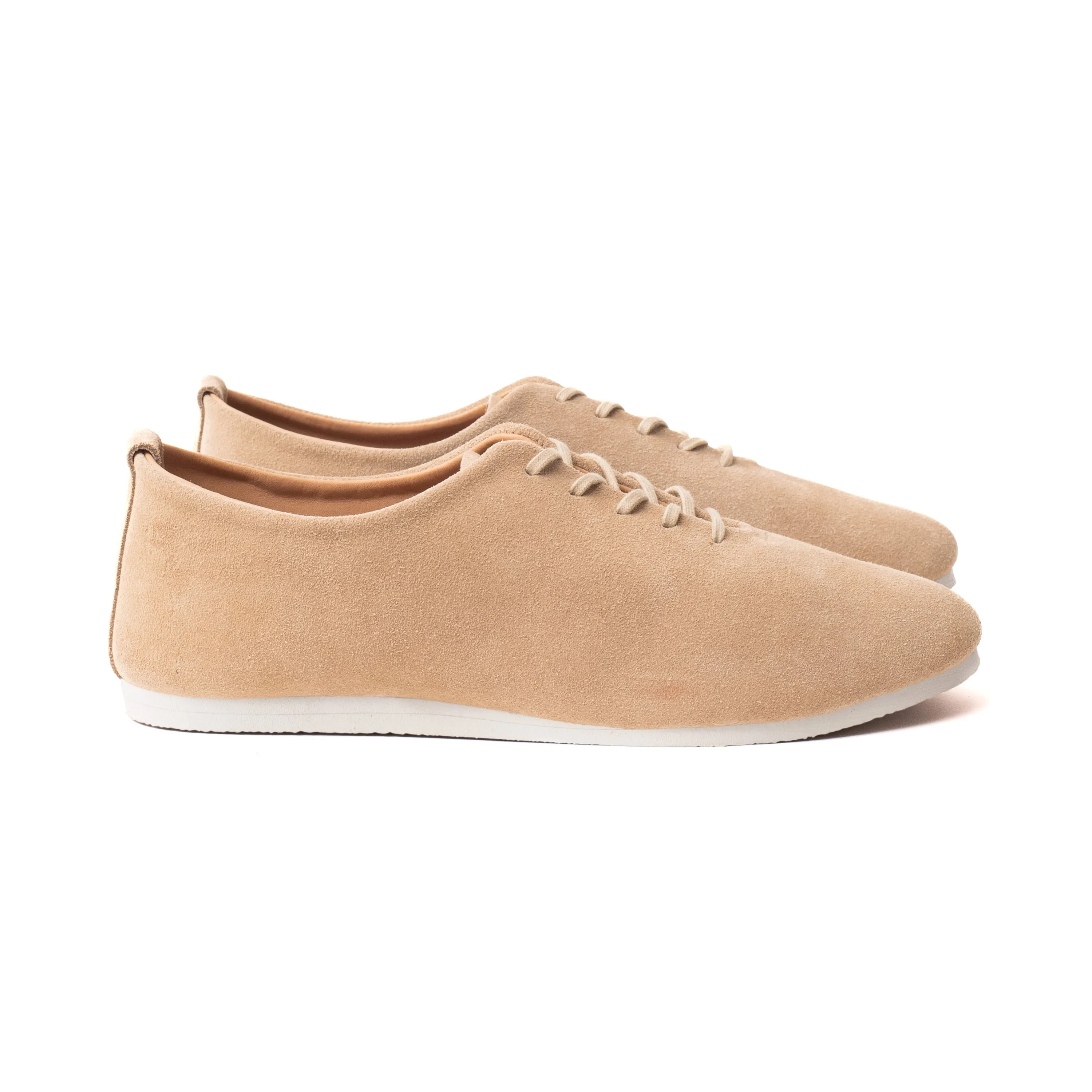 Regent Wholecut Shoe - Sand Janus Calf Suede