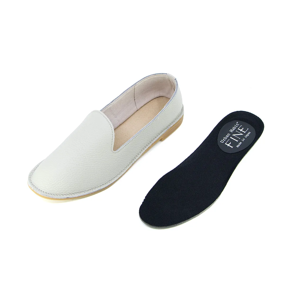 Seki Light Grey Extra Soft Slip-on