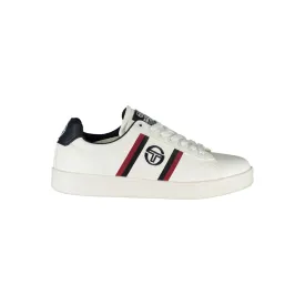 Sergio Tacchini Classic White Sneakers with Contrasting Accents