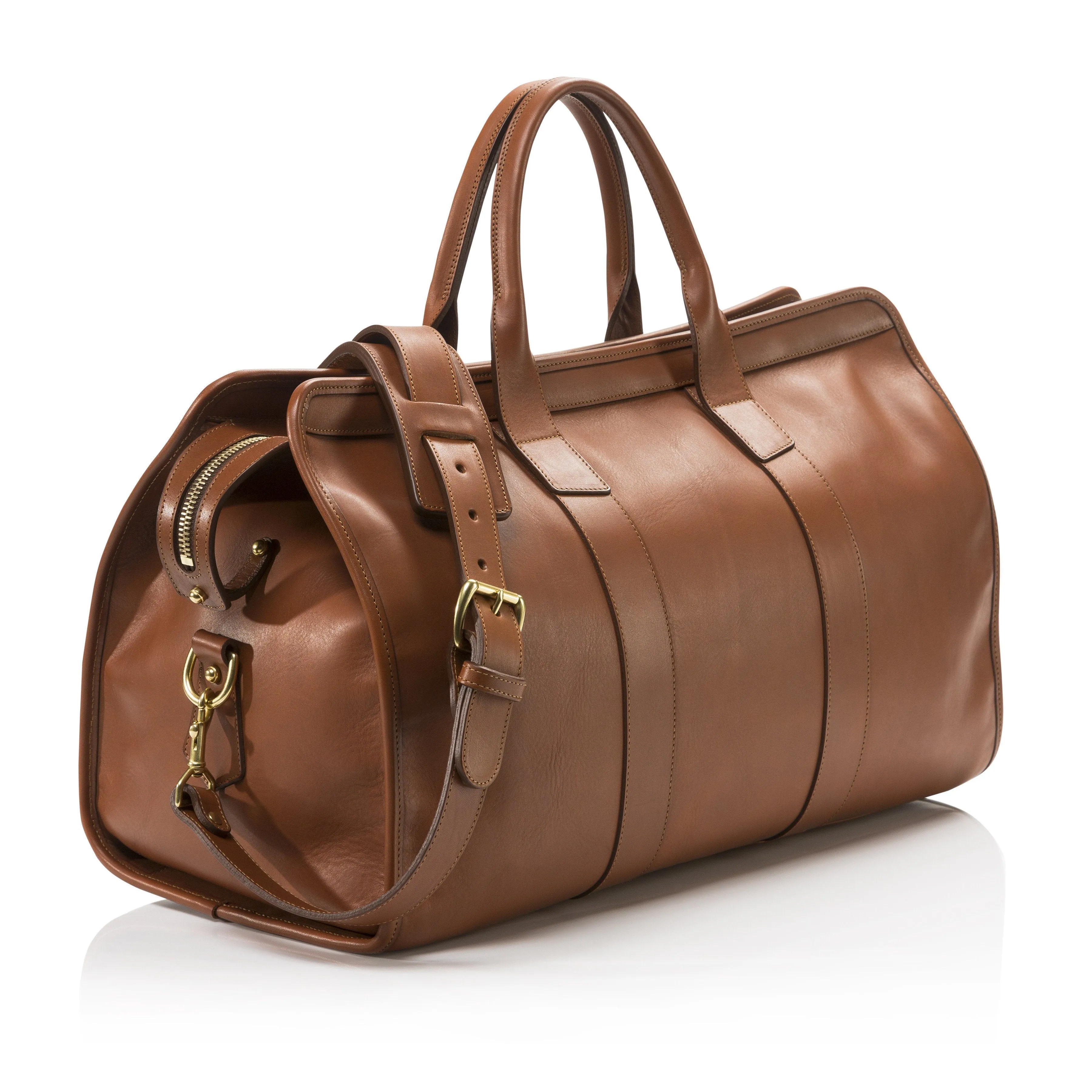 Signature Travel Duffle - Tumbled Leather