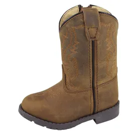 Smoky Mountain Toddler Brown Distress Boot