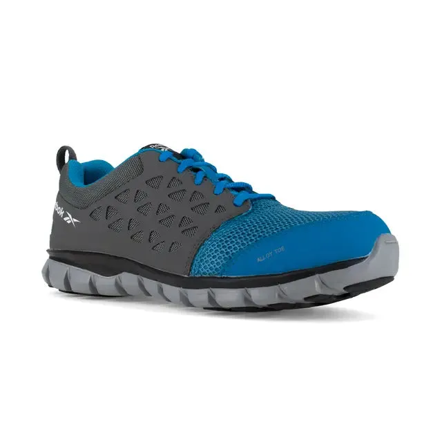 Sublite Cushion Alloy-Toe Athletic Work Shoe Blue/Grey