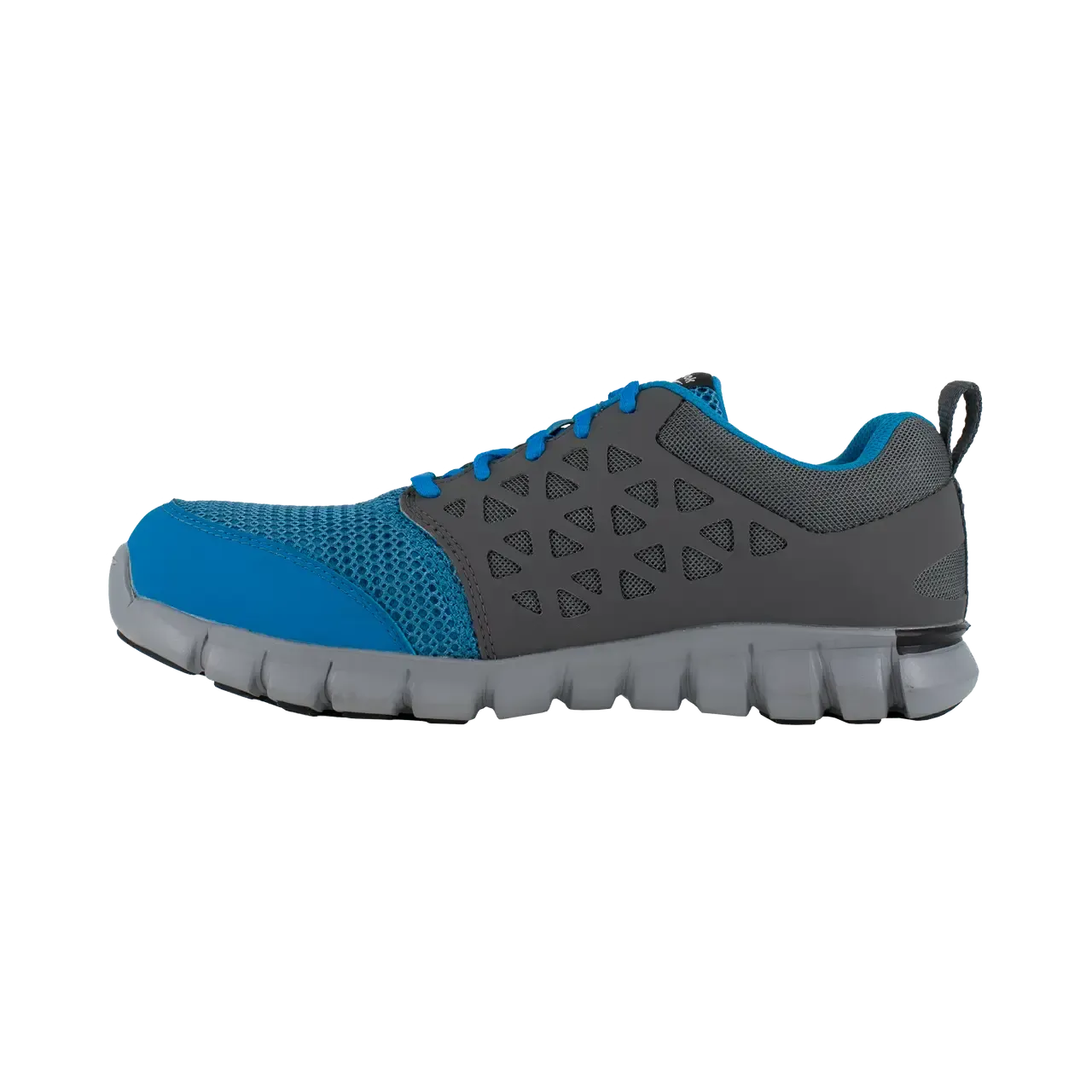 Sublite Cushion Alloy-Toe Athletic Work Shoe Blue/Grey