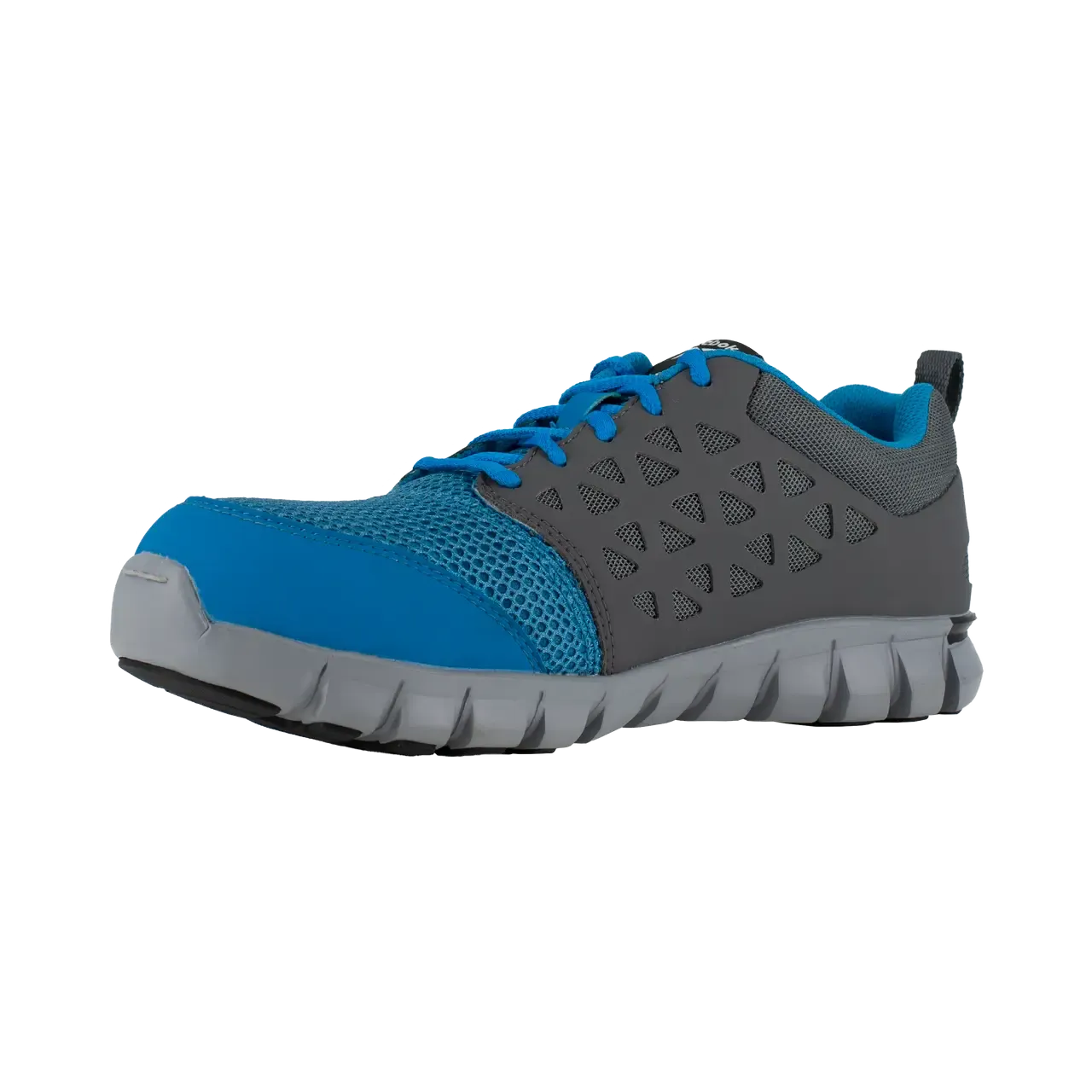 Sublite Cushion Alloy-Toe Athletic Work Shoe Blue/Grey