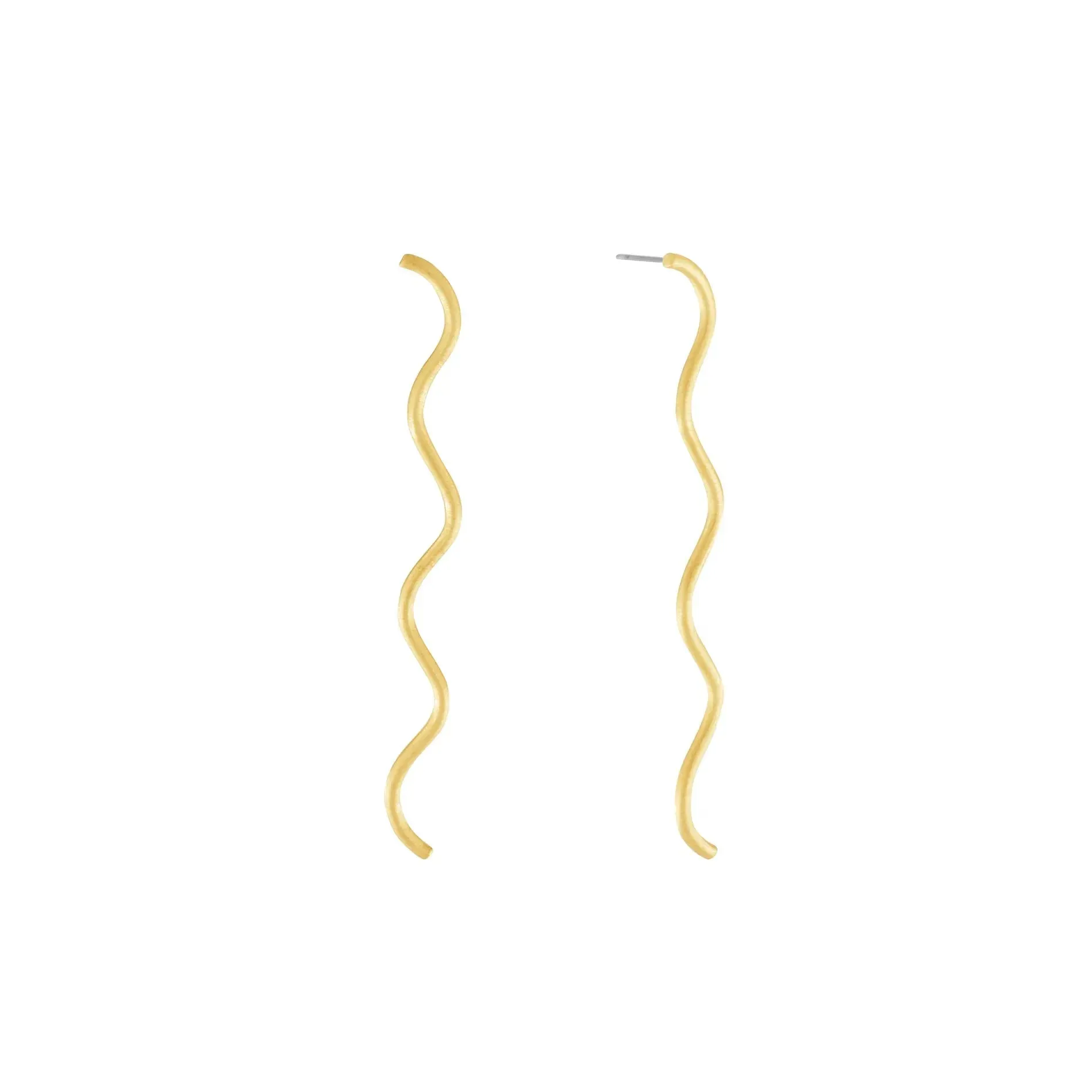 Tara Snake Earring Gold Plating