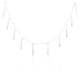 Tassel Silver Necklace