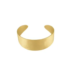 Theia Statement Cuff Bracelet Gold Plating