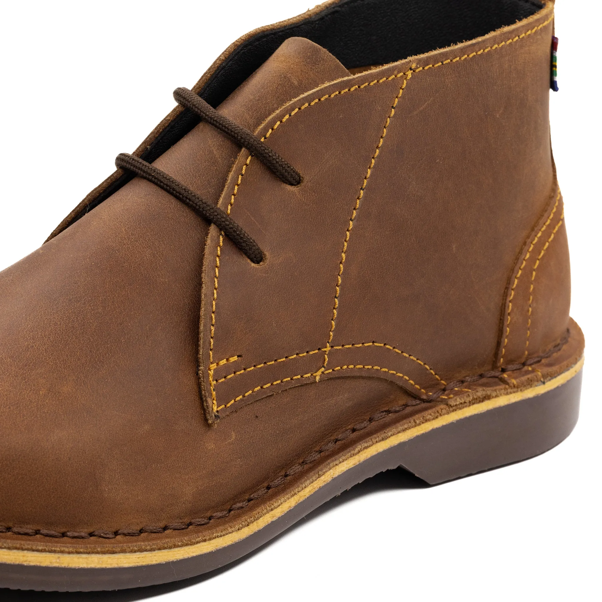 VELDSKOEN CHUKKA (BROWN SOLE)