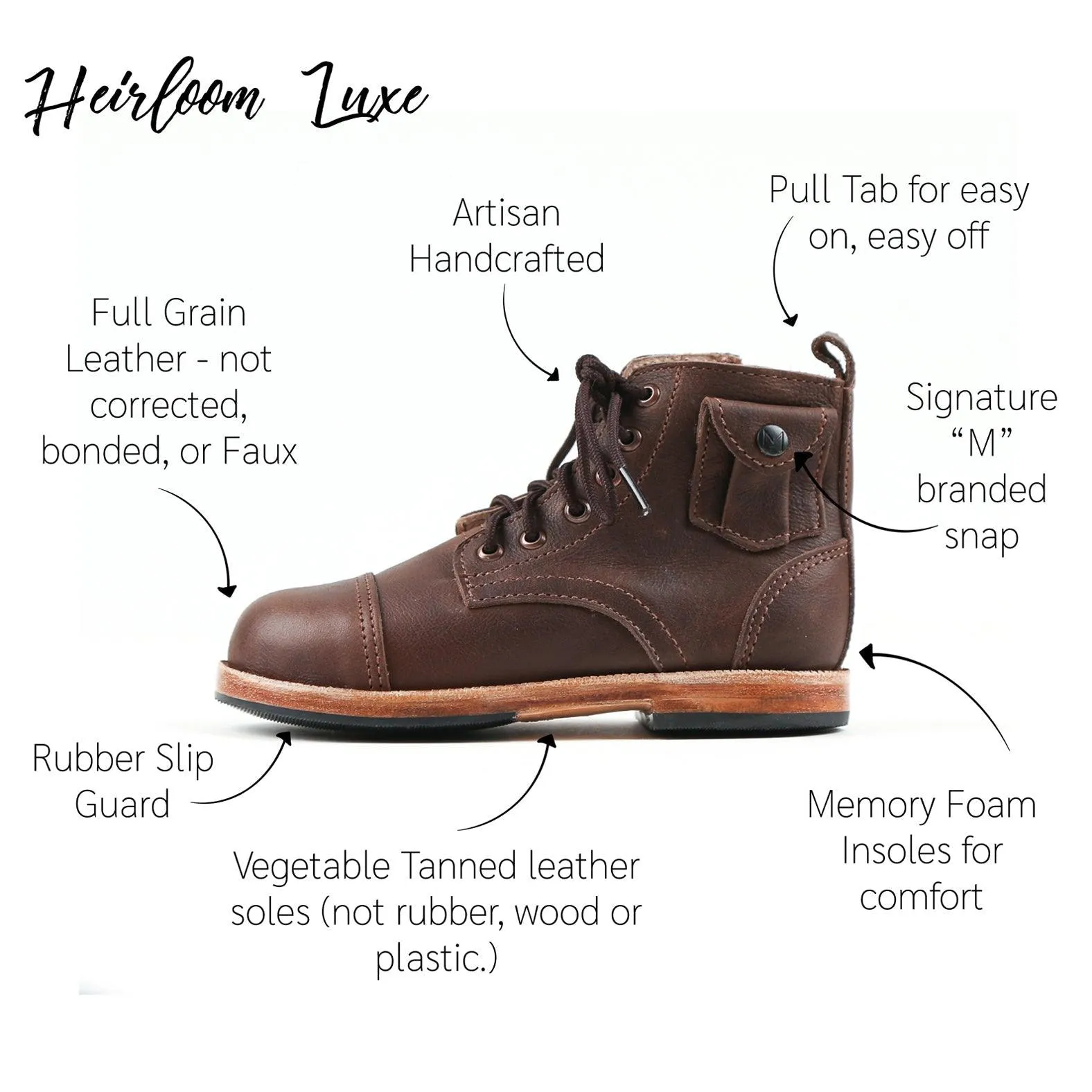 WMK2000 - Heirloom Luxe Boots Brown