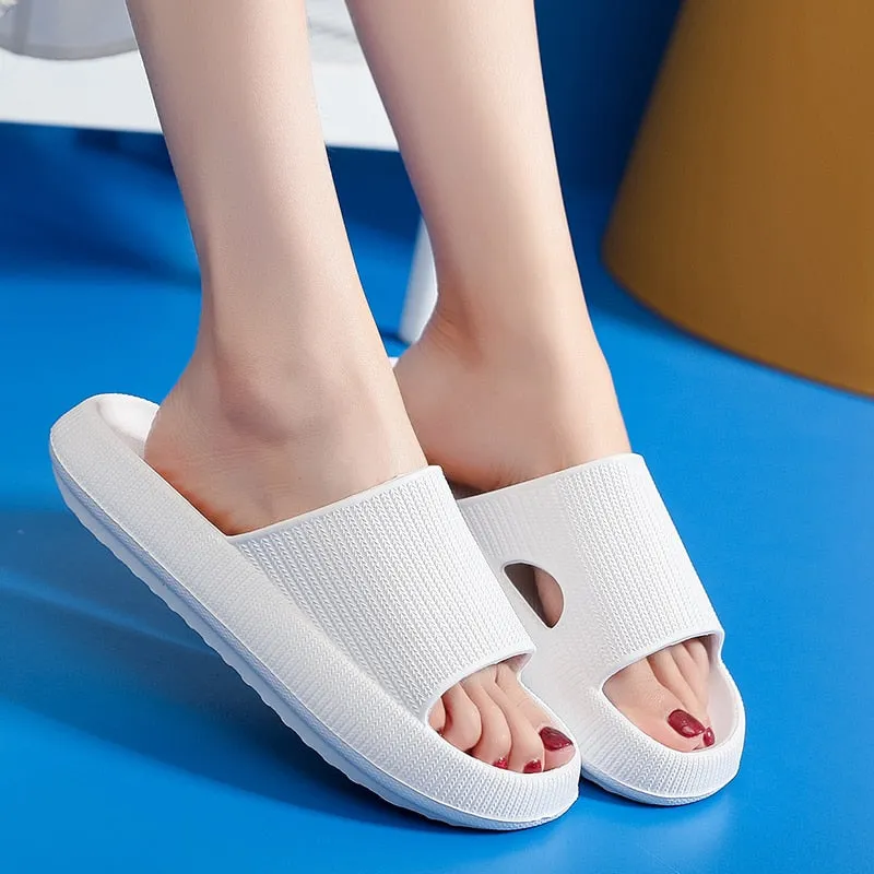 Women Thick Cloud Platform Slippers